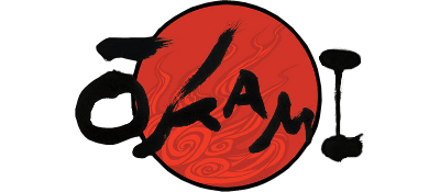 Okami title screen for Wii